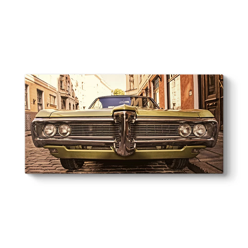 Retro Super Car Tablosu - Model 5